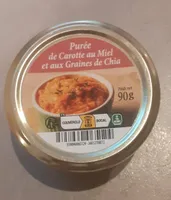 Puree de carotte au miel et aux graines de chia