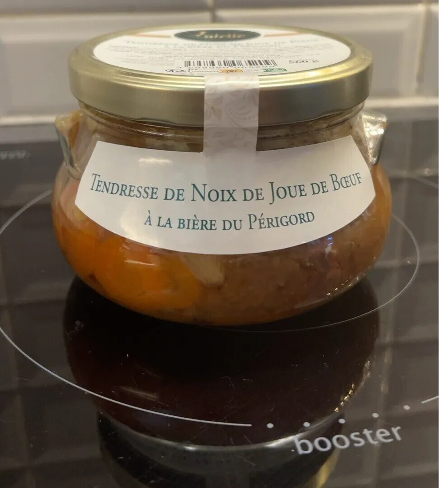 Tendresse de noix de joue de boeuf