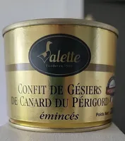 Confit de gésiers de canard Du Périgord