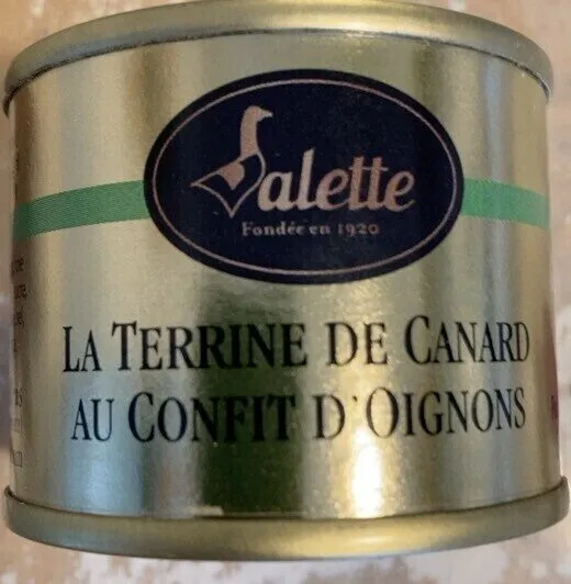 La Terrine De Canard Au Confit D’Oignons