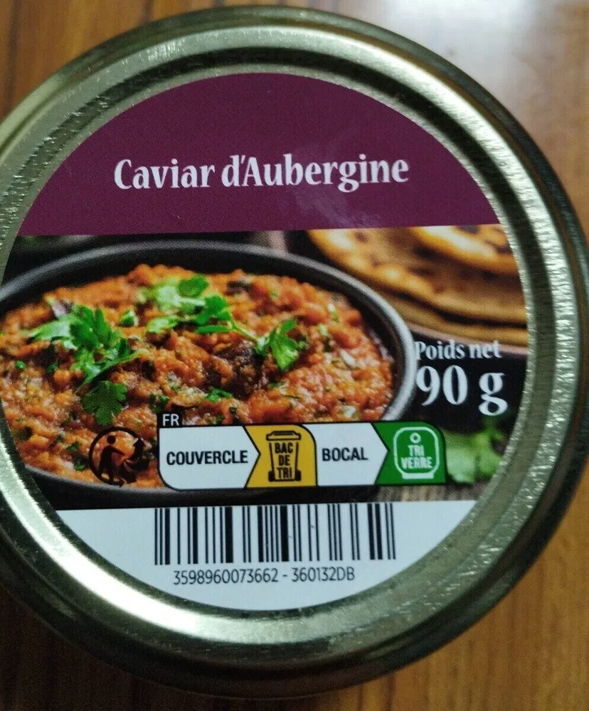 Caviare d'aubergine