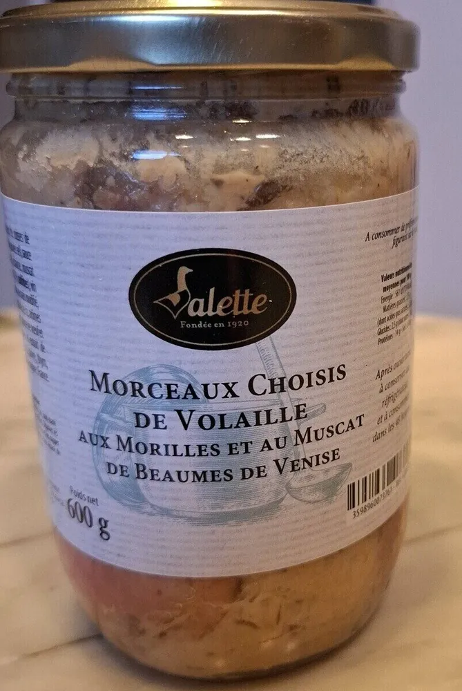 MORCEAUX CHOISIS DE VOLAILLE