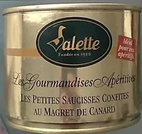 Les petites saucisses confites au magret de canard