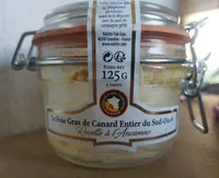 Foie gras de canard entier
