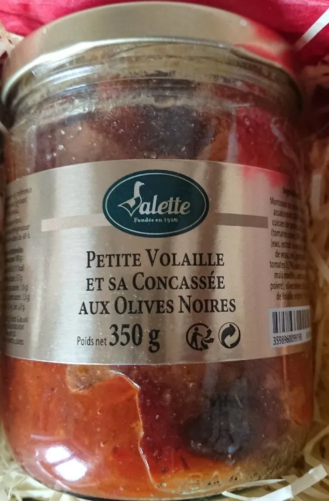 Petite volaille et olives noires