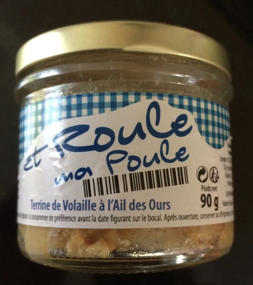 Terrine de volaille a l'ail des ours
