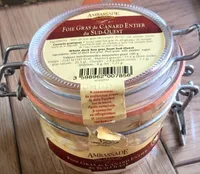 Fois gras de canard entier du sud-ouest