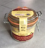 Foie gras de canard entier du Sud-Ouest au vin de paille