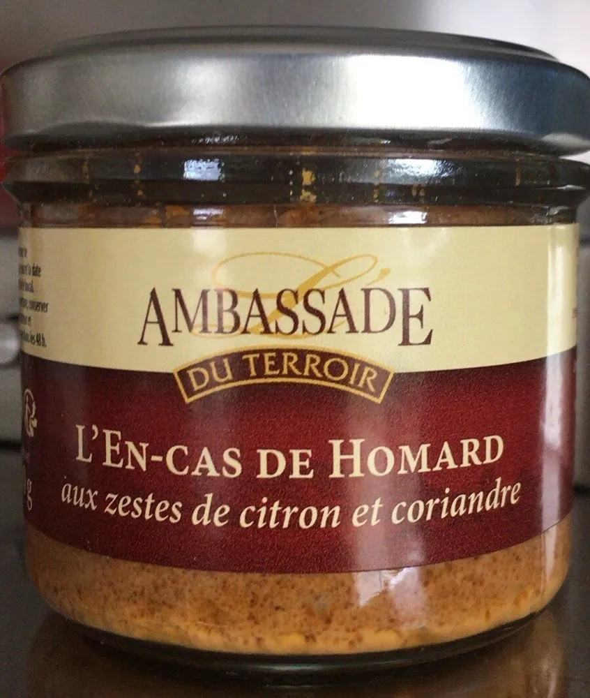 L’en cas de homard aux zestes de citron et de coriandre