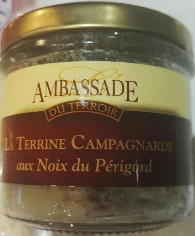 La terrine campagnarde aux noix du Périgord