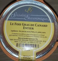 Le Fois Gras de Canard Entier