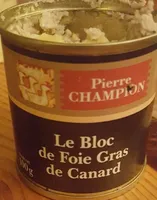 Bloc de foie gras de canard