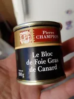 Bloc de foie gras de canard