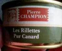Les rillettes pur canard
