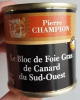 Bloc de foie gras de canard du Sud Ouest