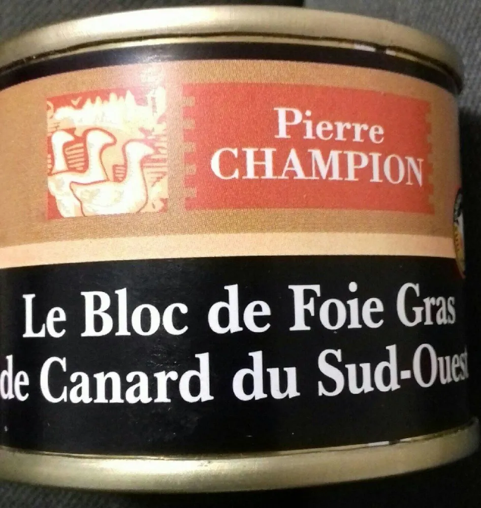 bloc de  foie gras