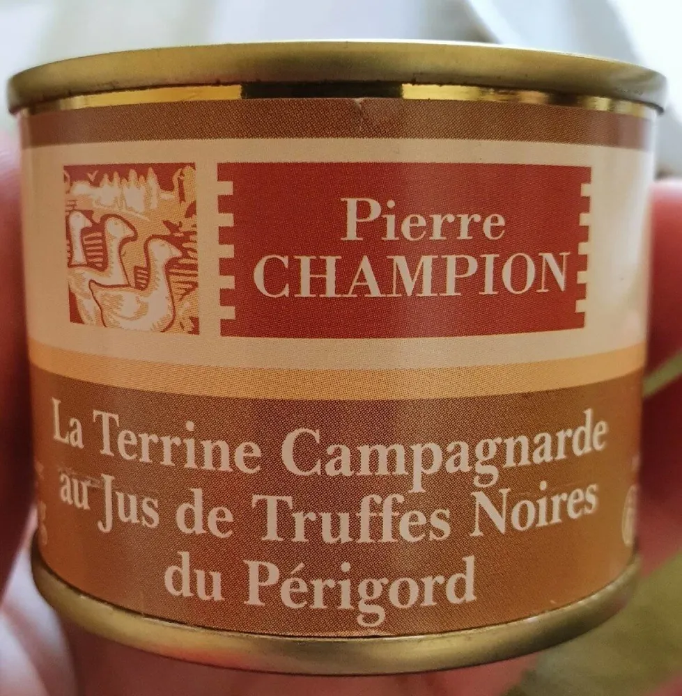 La Terrine Campagnarde au Jus de Truffes Noires du Périgord