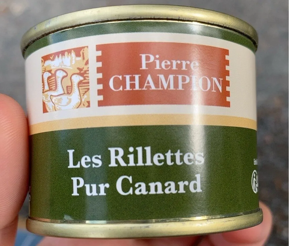 les rillettes pur canard