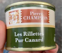 les rillettes pur canard