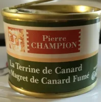 Terrine de canard au magret de canard fumé