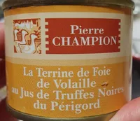 Terrine de foie de volaille au jus de truffes noires du Périgord