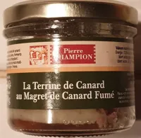 La terrine de canard au magret de canard fumé