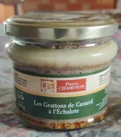 Les Grattons de Canard à l'Échalote