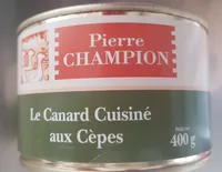 Le canard cuisiné aux cèpes