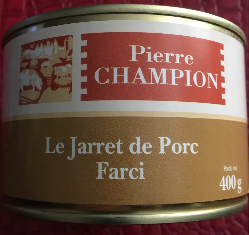 Jarret de porc farci