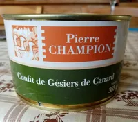 Confit de gésiers de Canard
