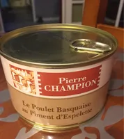 Poulet basquaise au piment d’espelette