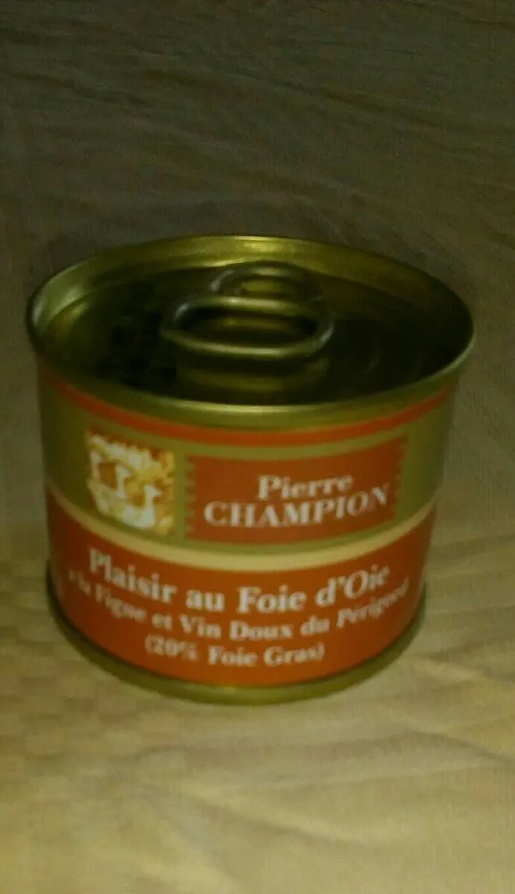 Plaisir au foie d'oie