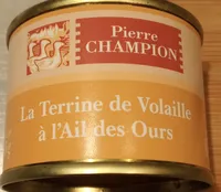 La terrine de volaille à l'ail des Ours