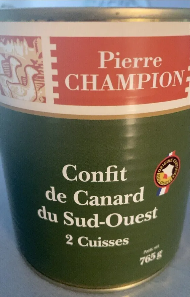 Confit de canard du sud ouest