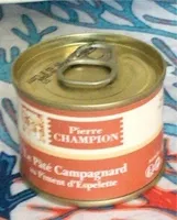 Pâté campagnard au piment d’espelette