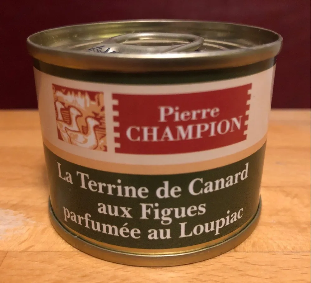 Terrine de Canard aux Figues parfumée au Loupiac