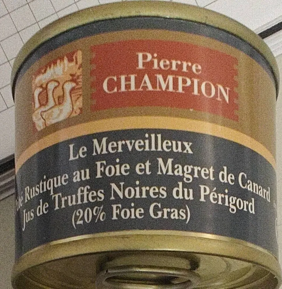 Le merveilleux pâté rustique au foie et magret de canard