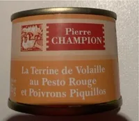 Terrine de volaille au pesto rouge et poivrons Piquillos