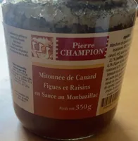 Mitonnee de canard figues et raisons en sauce au Monnazillac
