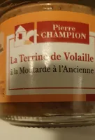 La terrine de volaille à la moutarde ancienne