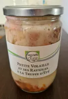 Petite volaille et ses ravioles à la truffes