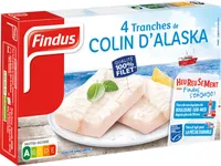 Tranches panées de Colin d'Alaska MSC
