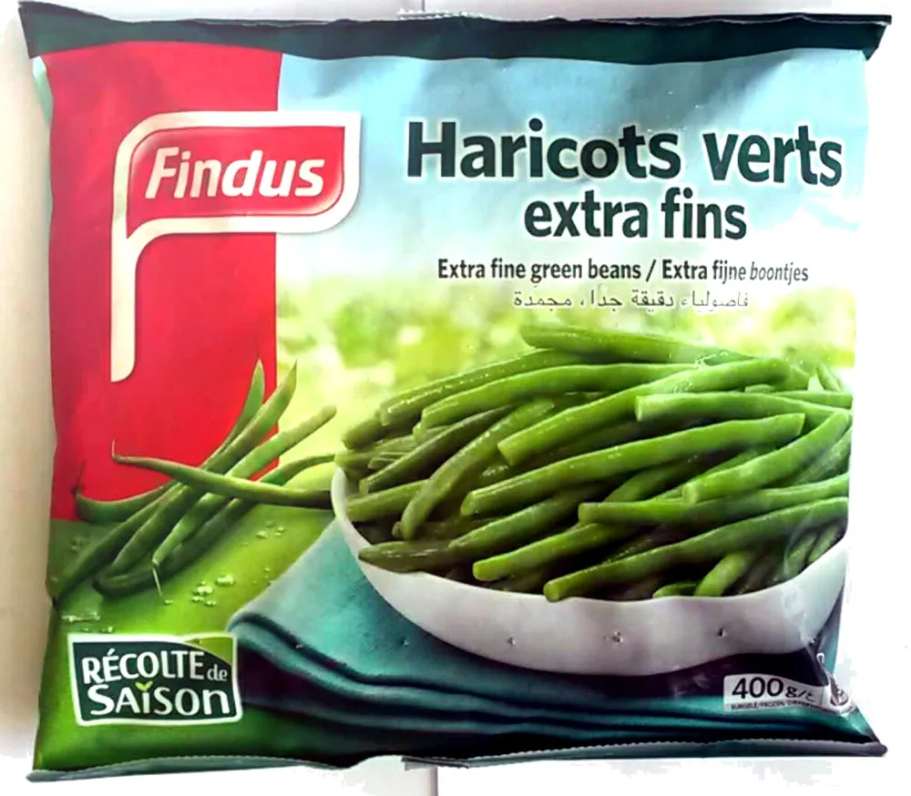 Haricots verts extra fins