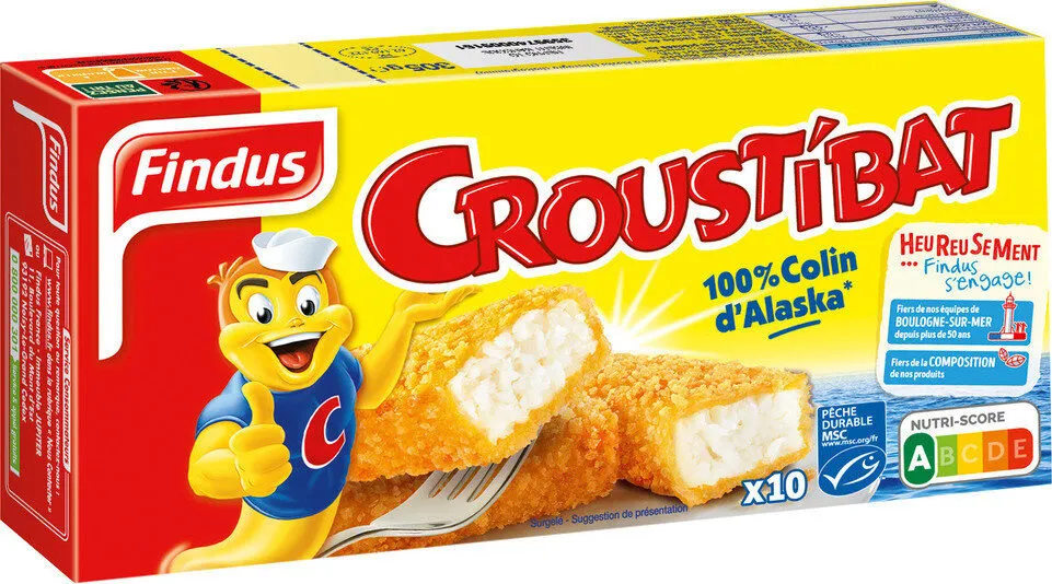 Bâtonnets de Poisson MSC Croustibat