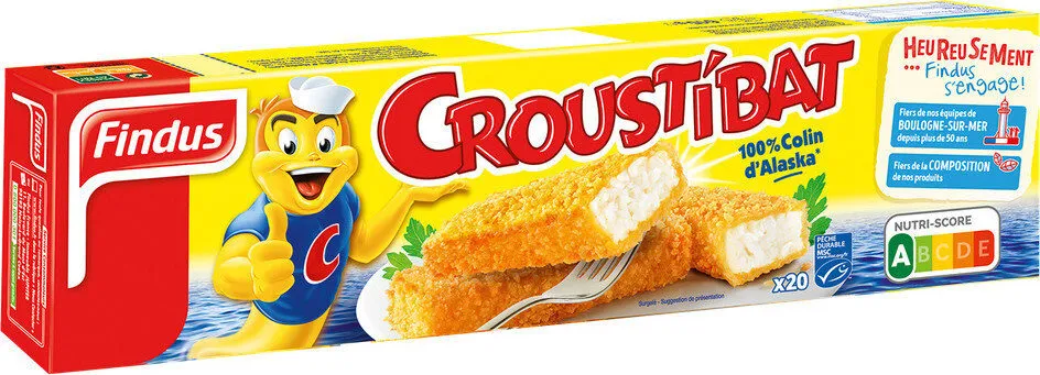 CROUSTIBAT 100% Colin d'Alaska