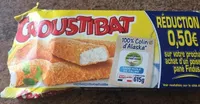 Batonnets de poisson panes Croustibat Le 2eme a 50%
