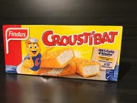 Poisson pané Croustibat Batonnets x20