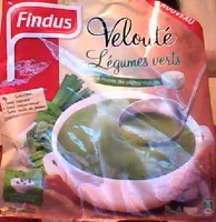 Velouté légumes verts et pointe de crème fraîche