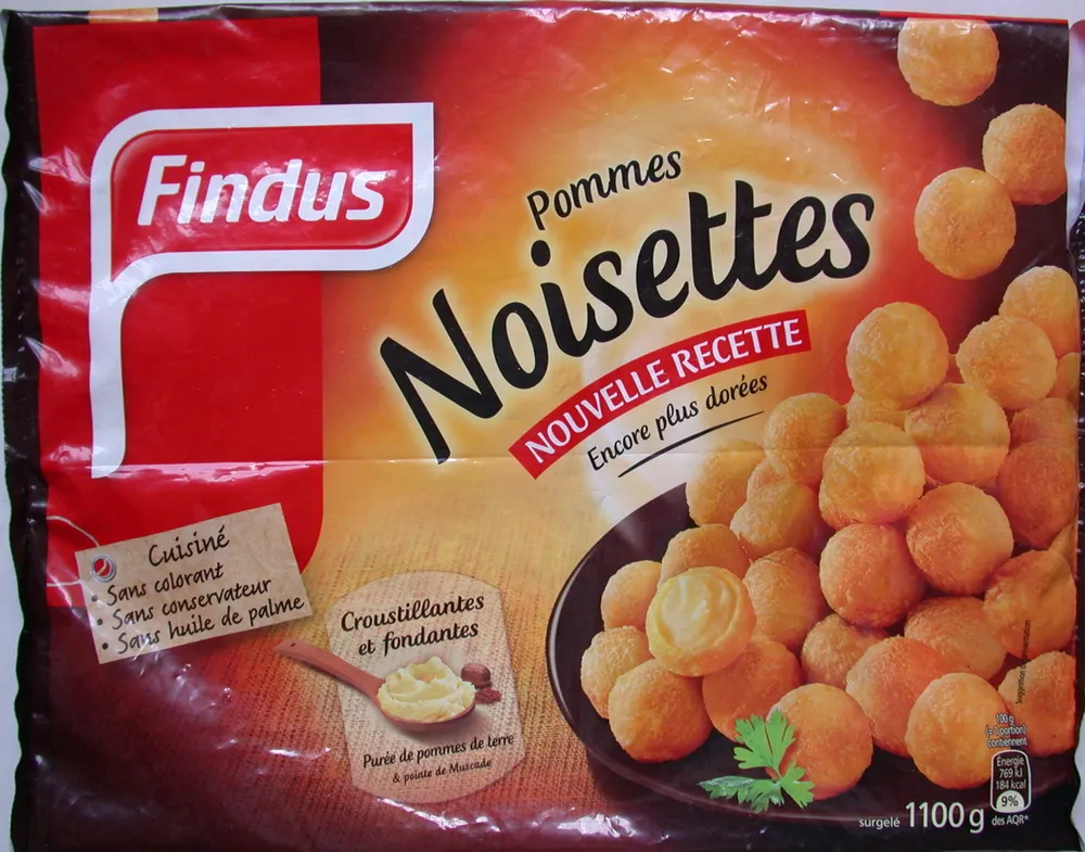 Pommes noisettes