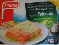Saumon Rose du Pacifique Sauvage Fondue de Poireaux, Surgelé